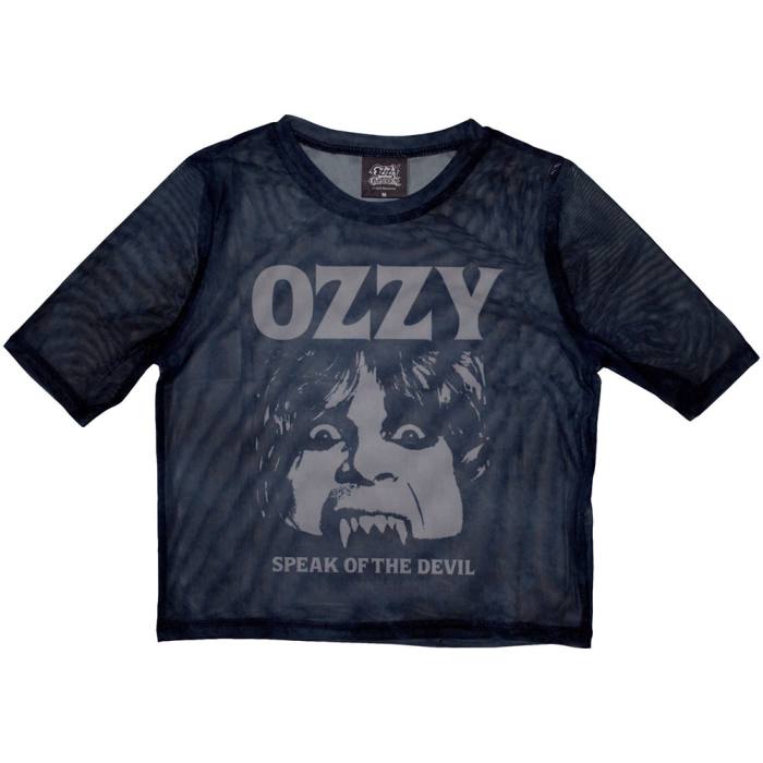 Ozzy Osbourne ženski crop top Speak Of The Devil (mesh) 205154