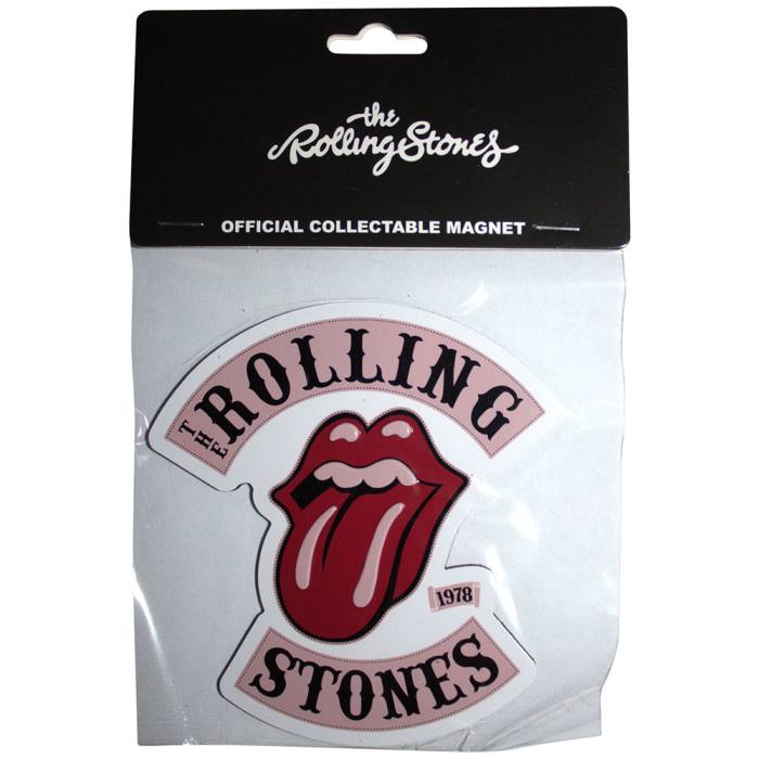 The Rolling Stones Magnet za hladilnik: Tour '78 Embossed 205593