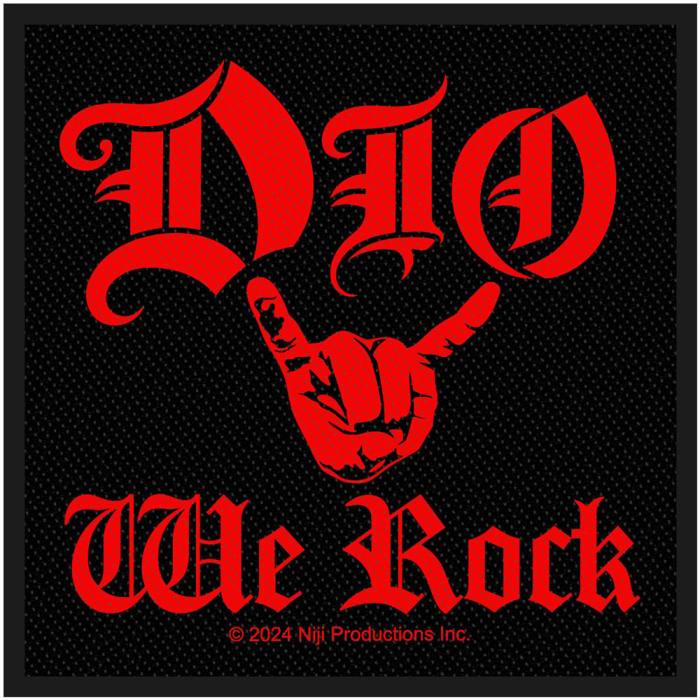 Dio Standard Patch: We Rock 206006