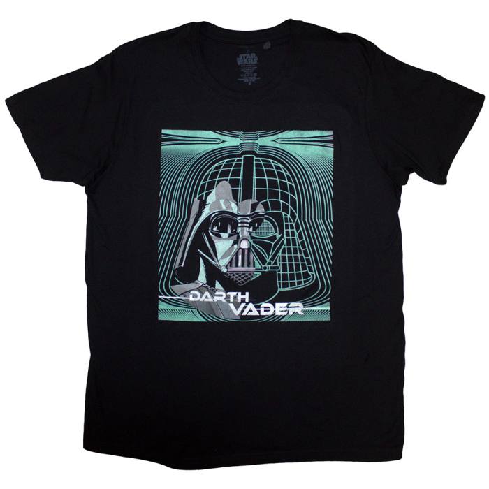 Star Wars Unisex T-Shirt: Vader Grid Mask 206143