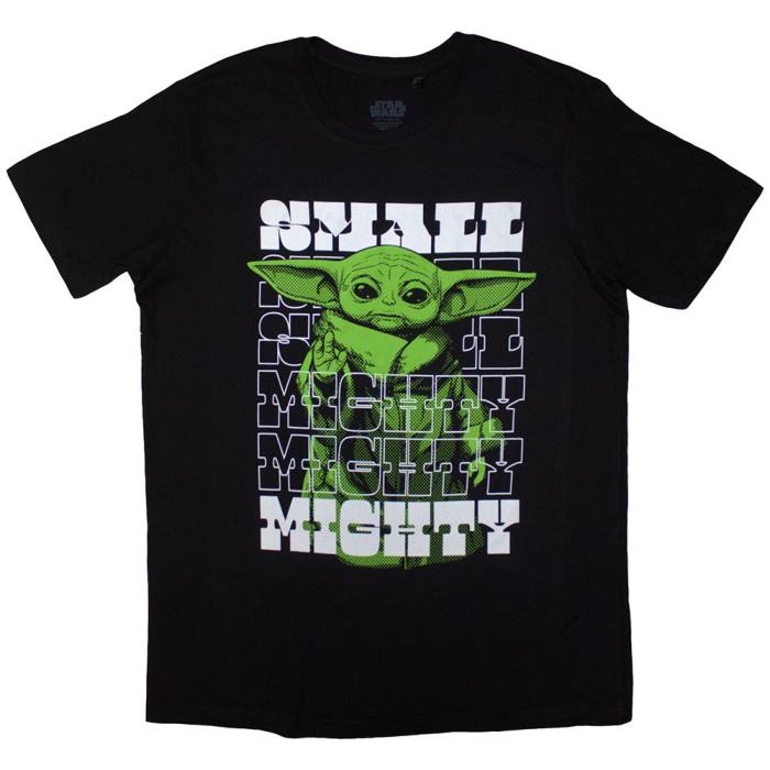 Star Wars Unisex T-Shirt: The Mandalorian Grogu Small & Mighty 206167