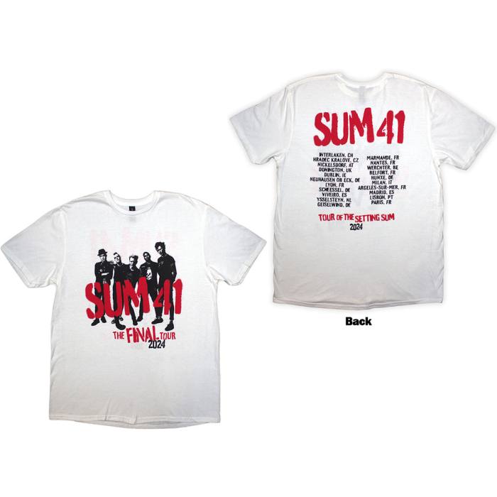 Sum 41 Unisex T-Shirt: Tour '24 Spray Paint 206221