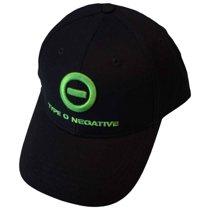 Type O Negative unisex baseball kapa Logo (črna) 206335