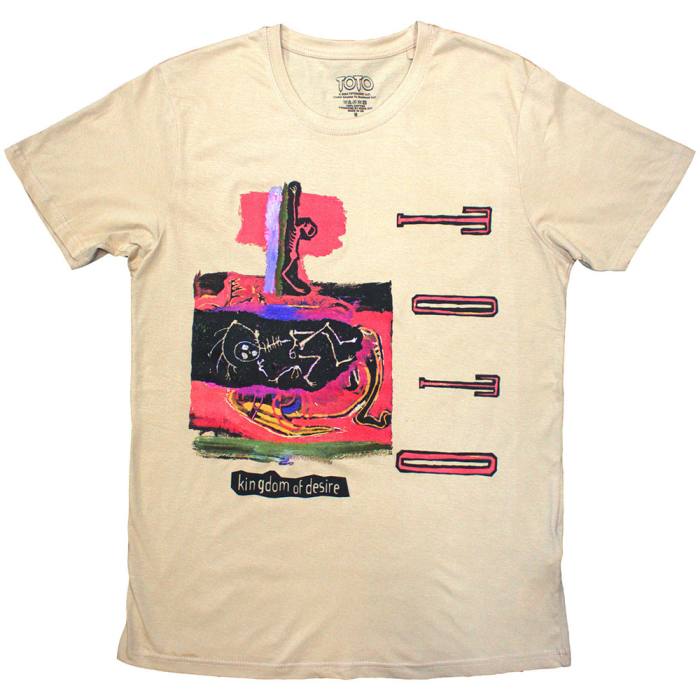 TOTO Unisex T-Shirt: Kingdom of Desire (sand) 206361
