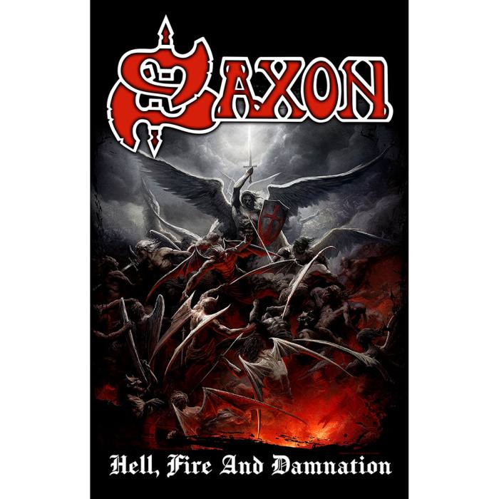 Saxon Tekstilni Poster: Hell, Fire And Damnation 206380