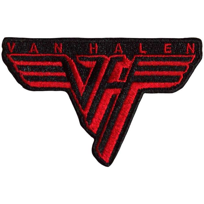 Van Halen tkani našitek: Classic Red Logo (standard) 206456