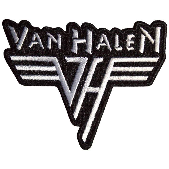 Van Halen tkan našitek Retro Logo 206457