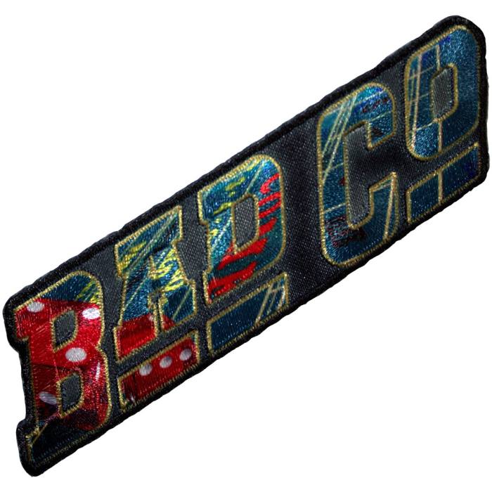 Bad Company tkan našitek Dice In Logo 207618