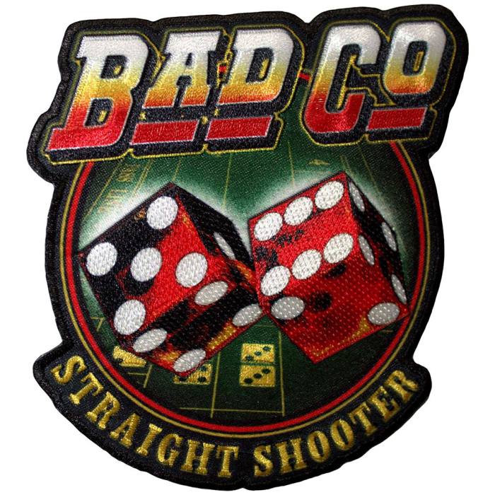 Bad Company tkan našitek Straight Shooter 207621