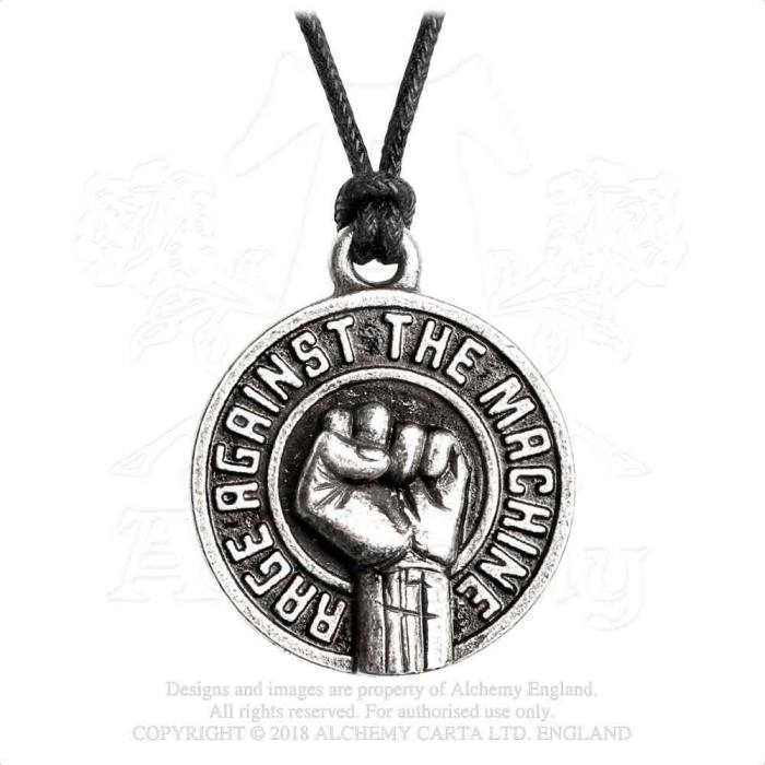 Rage Against The Machine Pendant: Fist 207665