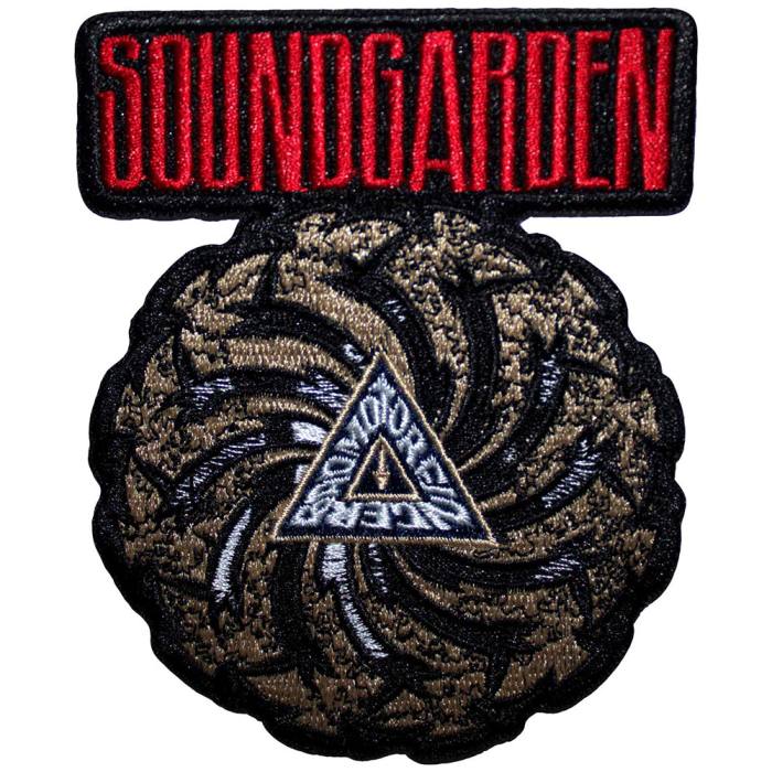 Soundgarden tkan našitek Badmotorfinger V2 207679