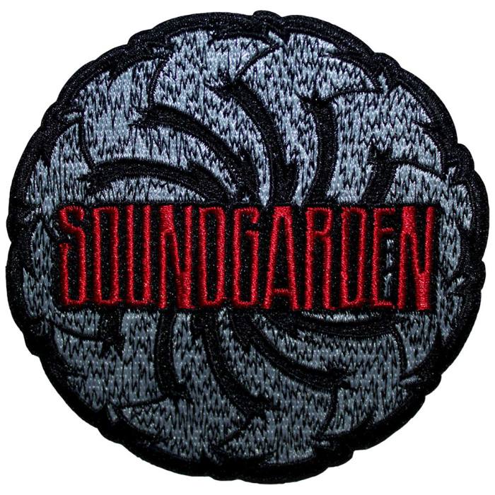Soundgarden Standard Patch: Logo Swirl B&W 207680