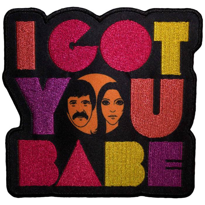 Sonny & Cher Standard našitek: I Got You Babe Faces 207686