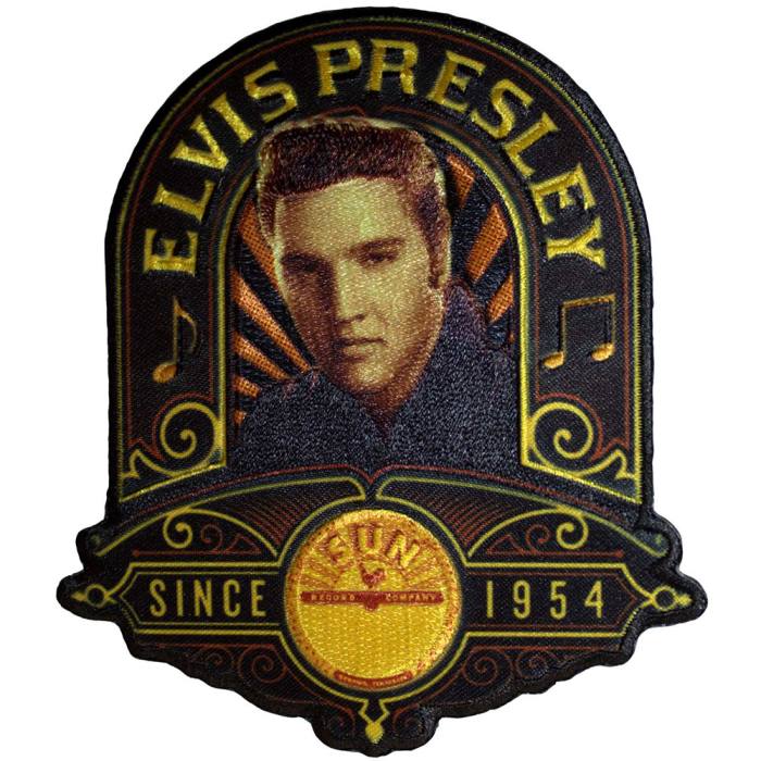 Elvis Presley Standard Patch: Elvis Studio Portrait 207695