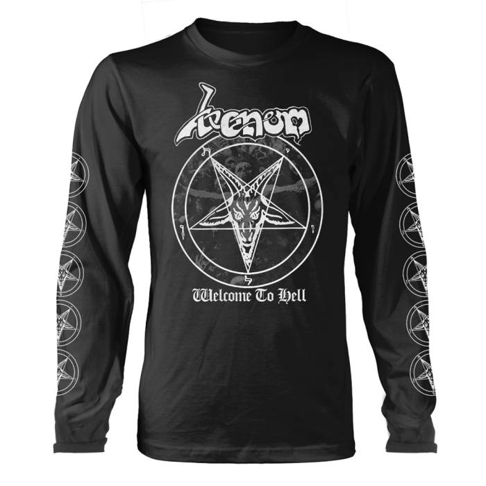 Welcome to Hell T-shirt z dolgimi rokavi (Bela) 213095