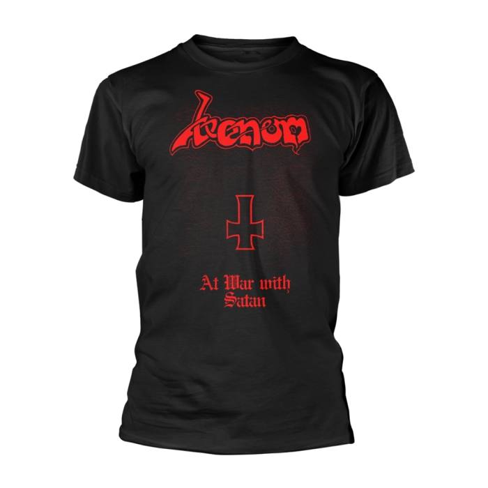 AT WAR WITH SATAN (RED) T-shirt 213112
