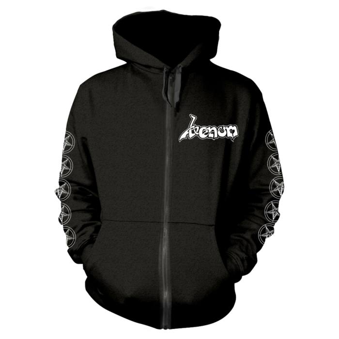 LOGO (WHITE) Hoodie z zadrgo 213082
