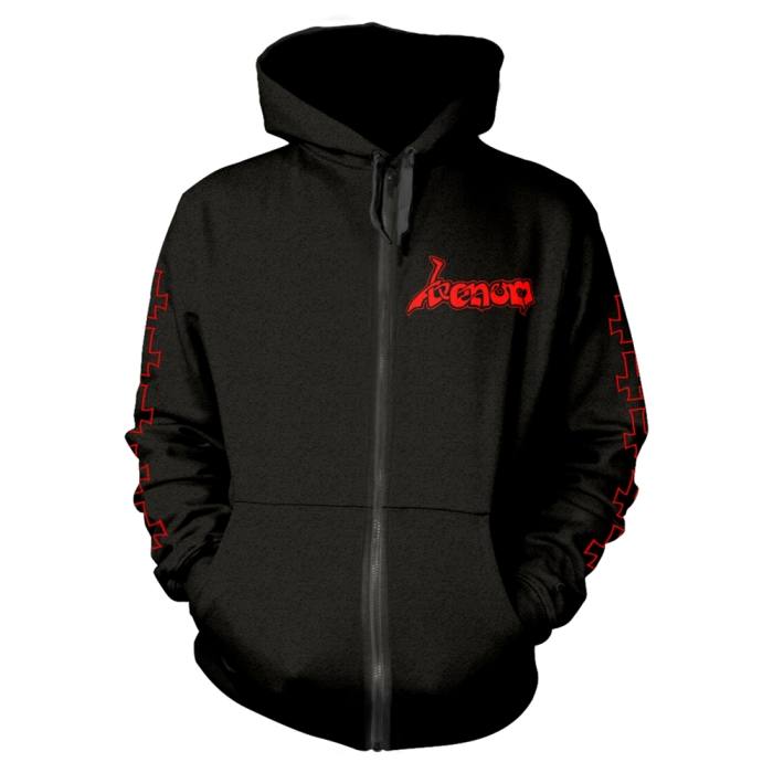 LOGO (RED) Hoodie s kapuco in zadrgo 213090