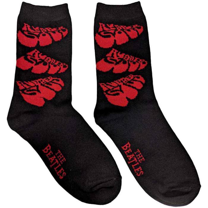 The Beatles unisex nizke nogavice: Rubber Soul (črne, UK 7–11) 219736