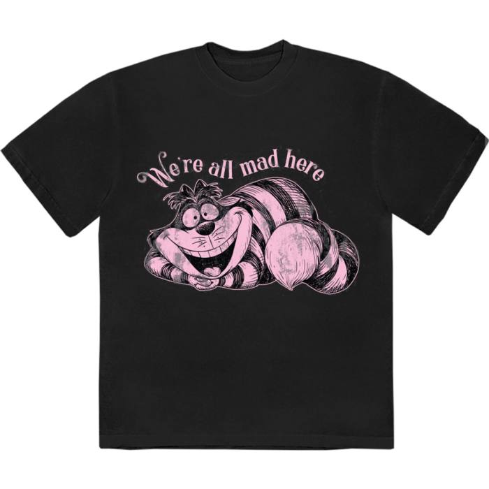 Alice in Wonderland We're All Mad Here T-Shirt 219811