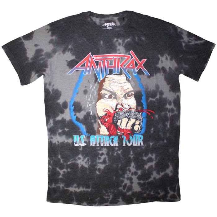 Anthrax Unisex T-Shirt: Fistful Of Metal (Črna) (Wash Collection) 219865
