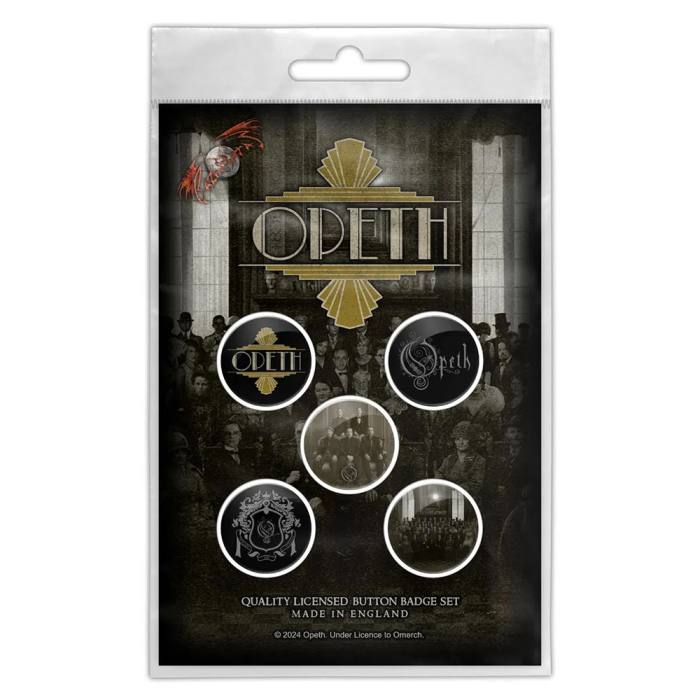Opeth Button Badge Pack: The Last Will And Testament 219911