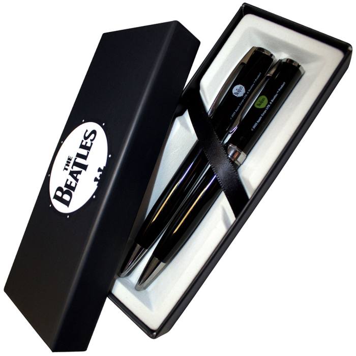 The Beatles Gift Pen: Drum & Apple Logos 219976