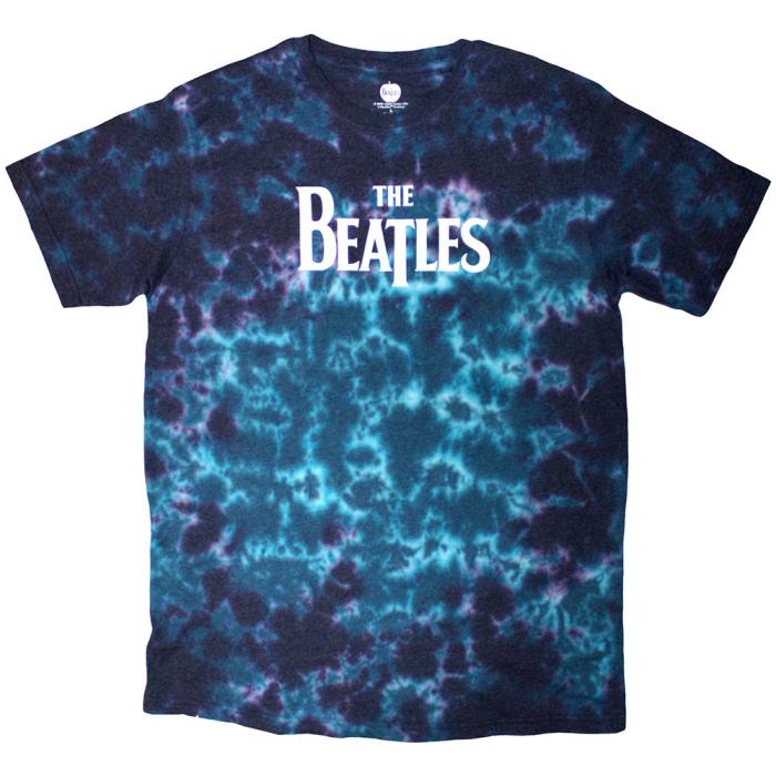 The Beatles Unisex T-Shirt: Drop T Logo (moder, Wash Collection) 220108