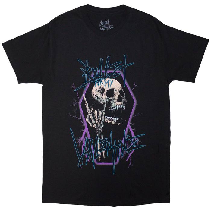Bullet For My Valentine T-Shirt: Thrash Skull (Črn) 220189