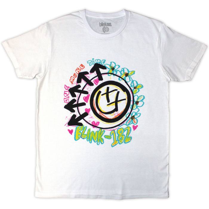 Blink-182 Unisex T-Shirt: Crayon (Bela) 220323