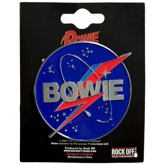 David Bowie Pin Badge: NASA 220401