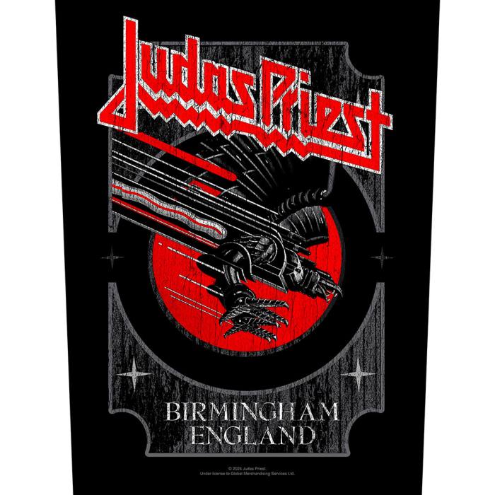 Judas Priest Hrbtni Našitk Birmingham 220411