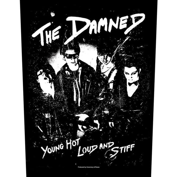 The Damned našitek za hrbet: Young, Hot, Loud And Stiff 220419