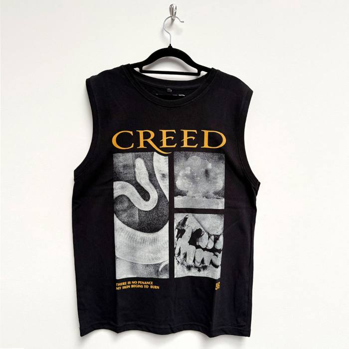 Creed Unisex Tank T-Shirt: X-Ray Penance (Black) 220586