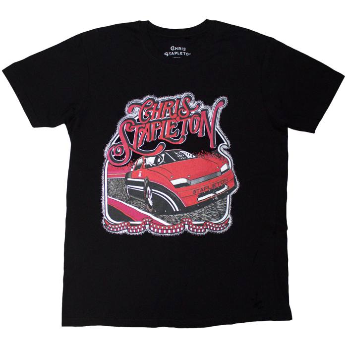 Chris Stapleton Unisex T-Shirt: Car (Black) 220610