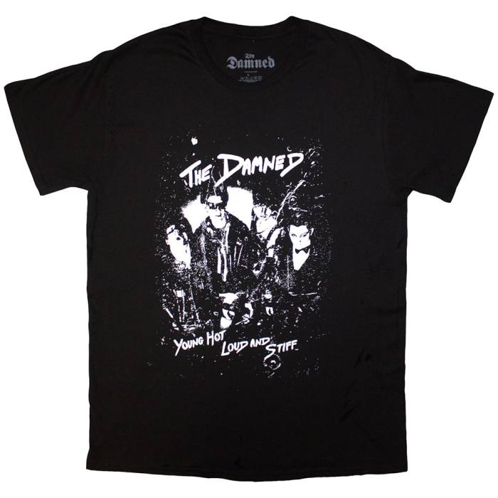 The Damned Unisex T-Shirt: Young Hot Loud & Stiff (Črna) 220671