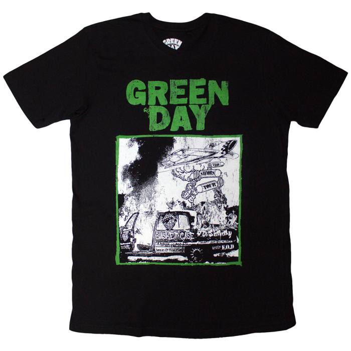 Green Day Unisex T-Shirt: Riot Trio (Črna) 221028