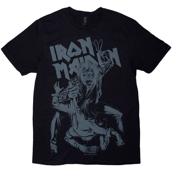 Iron Maiden Unisex T-Shirt: No Prayer Claw Jumbo siva (črna) 221313