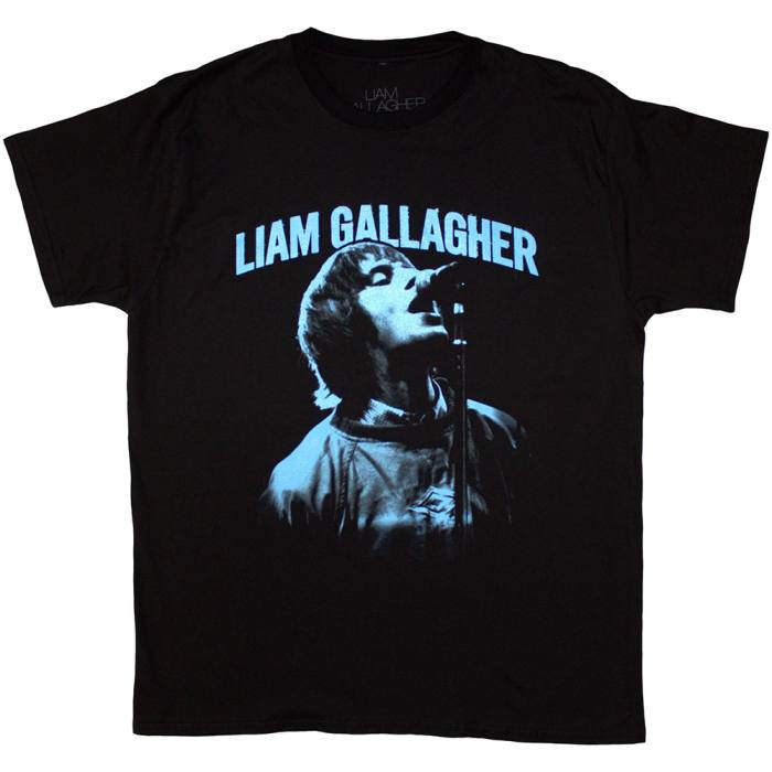 Liam Gallagher Unisex T-Shirt Maine Road Live (črna) 221655
