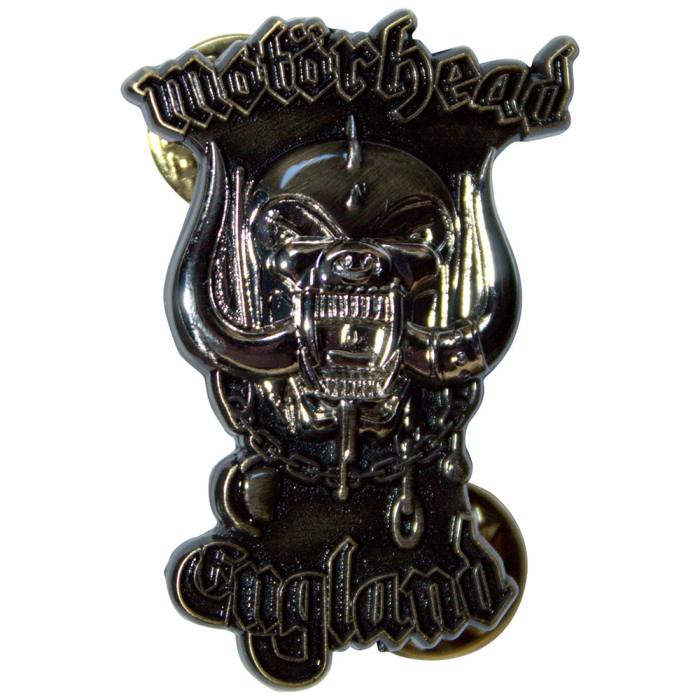 Motorhead Pin Badge England Gold 222030