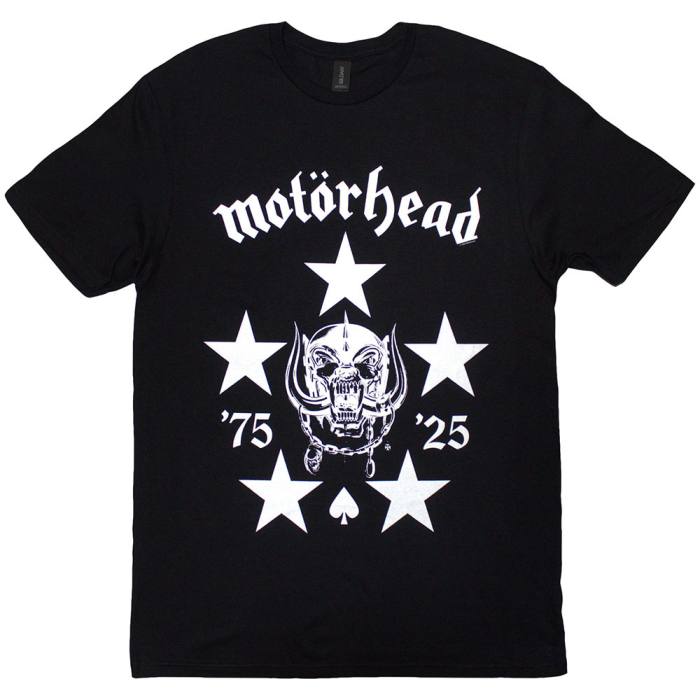 Motorhead Unisex T-Shirt 50 Years BMG Logo 222045