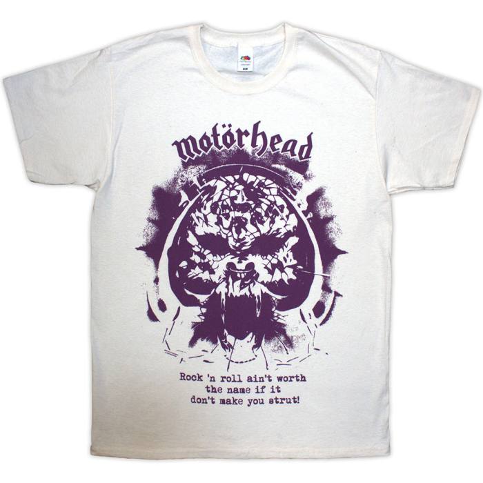 Motorhead Unisex T-Shirt: Make You Strut (Natural) 222141