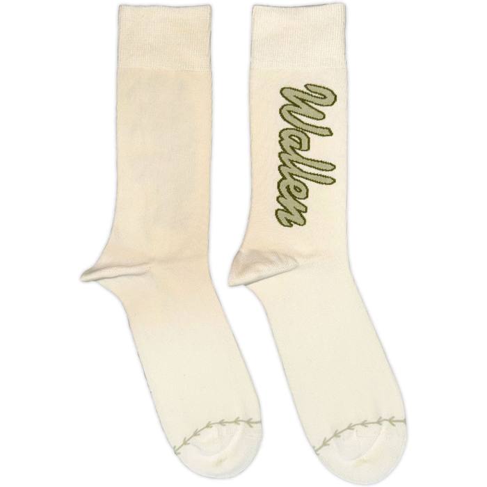 Morgan Wallen Green Logo Unisex Nizke Nogavice 222420