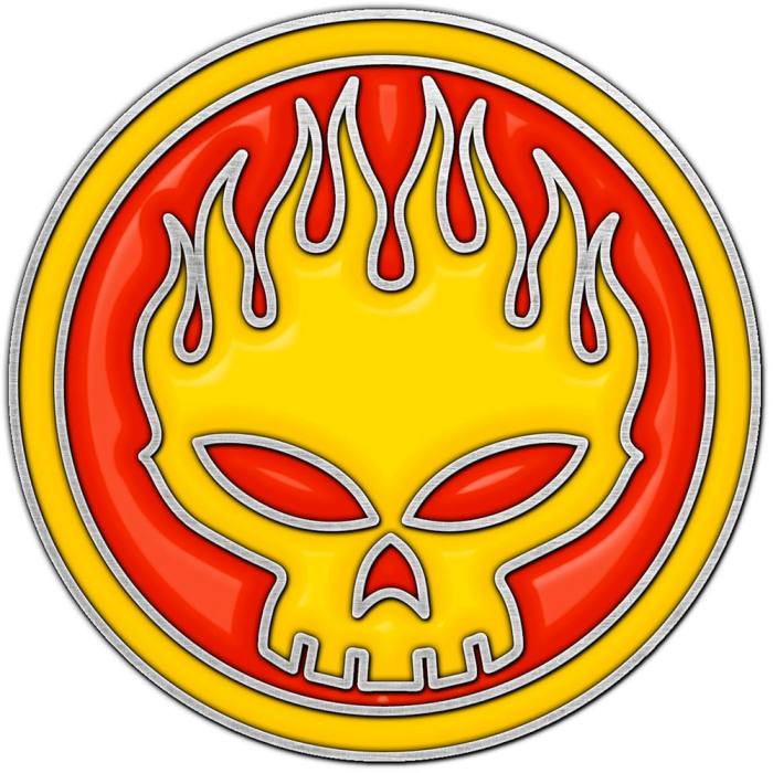 The Offspring Pin Badge: Skull Logo 222690