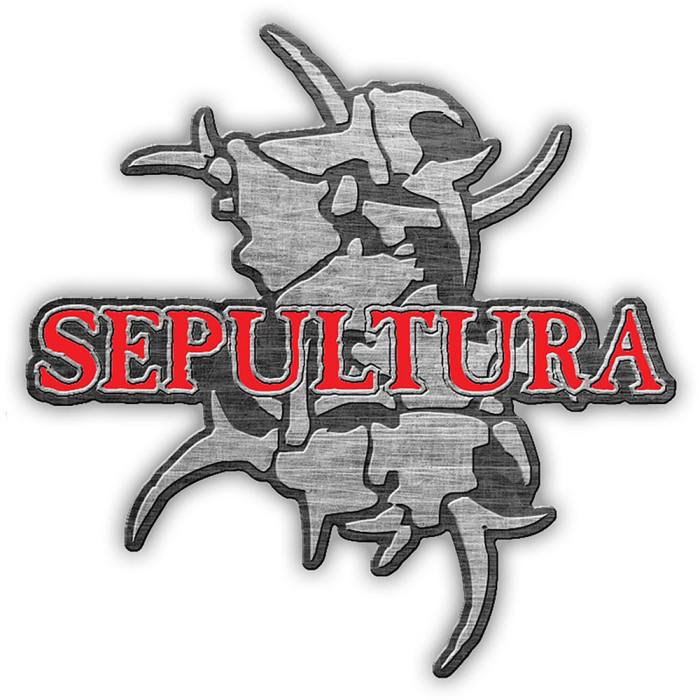Sepultura Pin Badge: Logo & Tribal S 222691