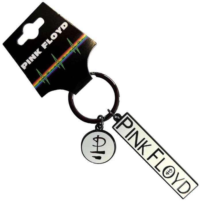 Pink Floyd Keychain: Division Bell Logo & Charm 222769
