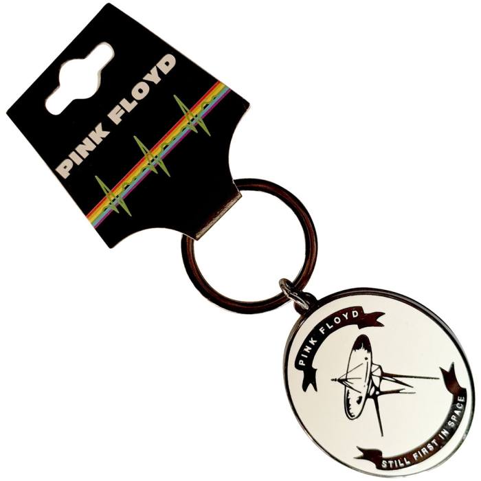 Pink Floyd Keychain: First In Space Oval 222770
