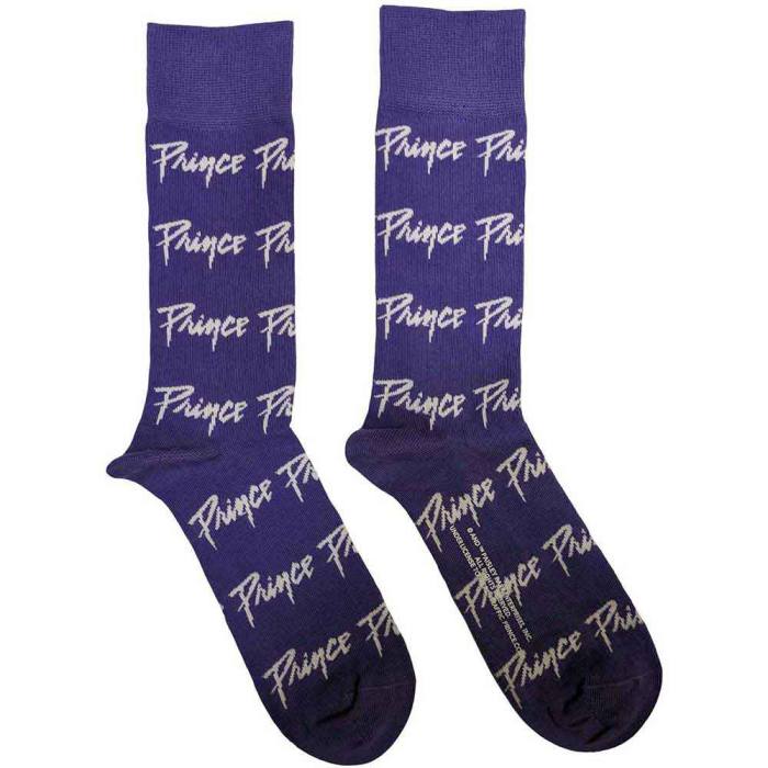 Prince Unisex Ankle Socks: Logo Repeat (vijolične) 222851