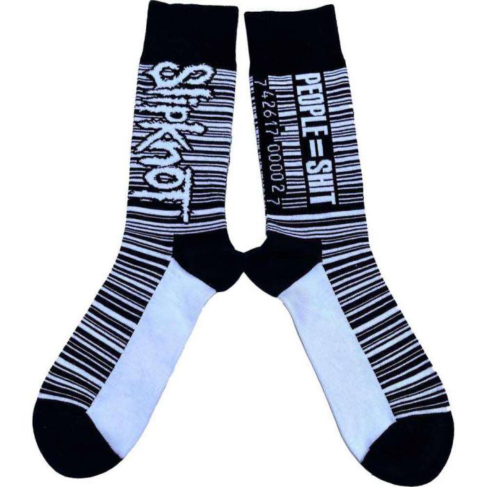 Slipknot Unisex Ankle Socks: Barcode (Black) (UK Size 4 - 7) 223283