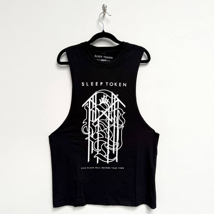 Sleep Token Unisex Vest T-Shirt – Tomb Sigil (črna) 223455